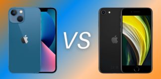 iPhone 13 Mini vs iPhone SE (2020)